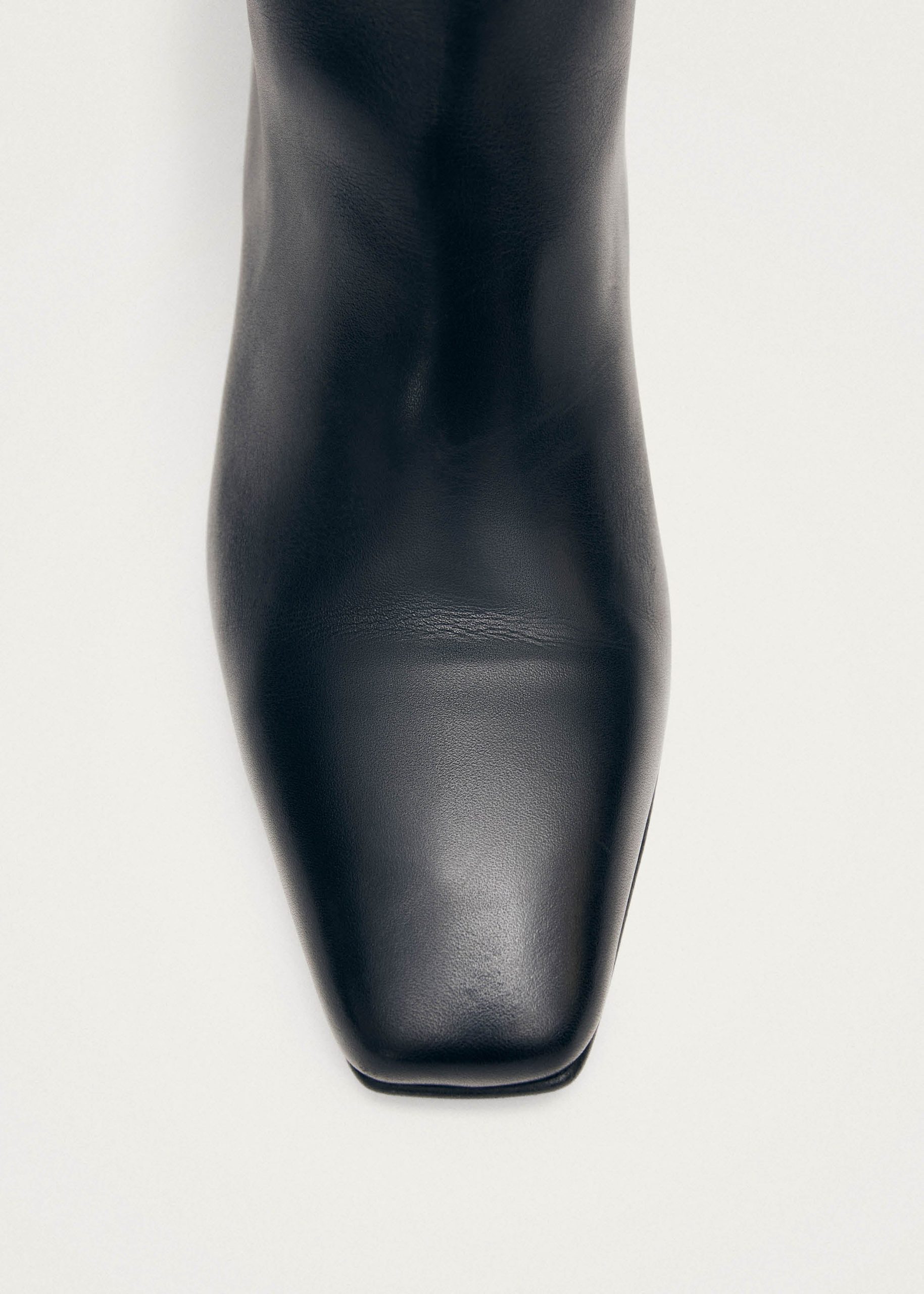 Kalila Black Leather Boots - Image 7