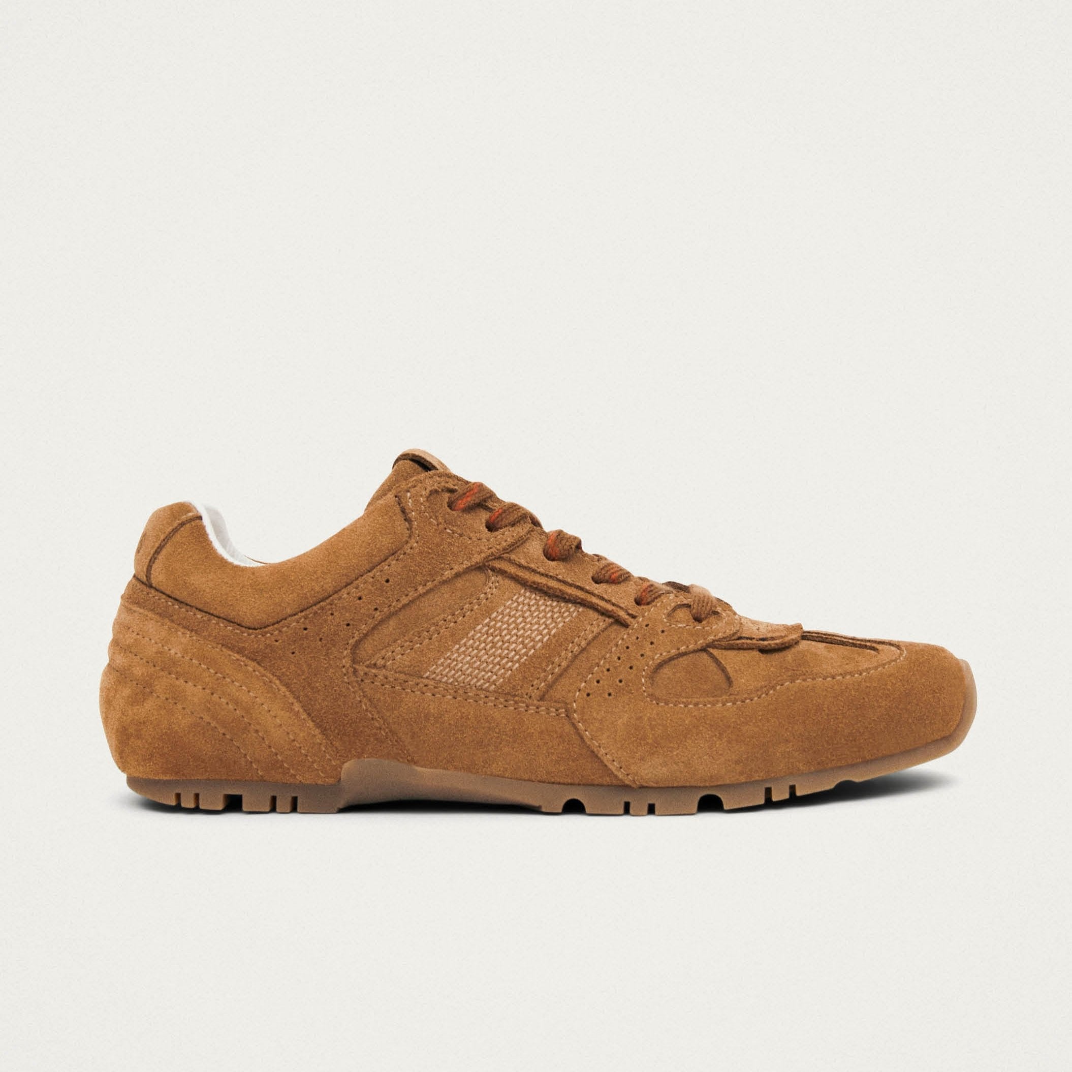 Tb.56 Suede Tan Leather Sneakers - Image 3