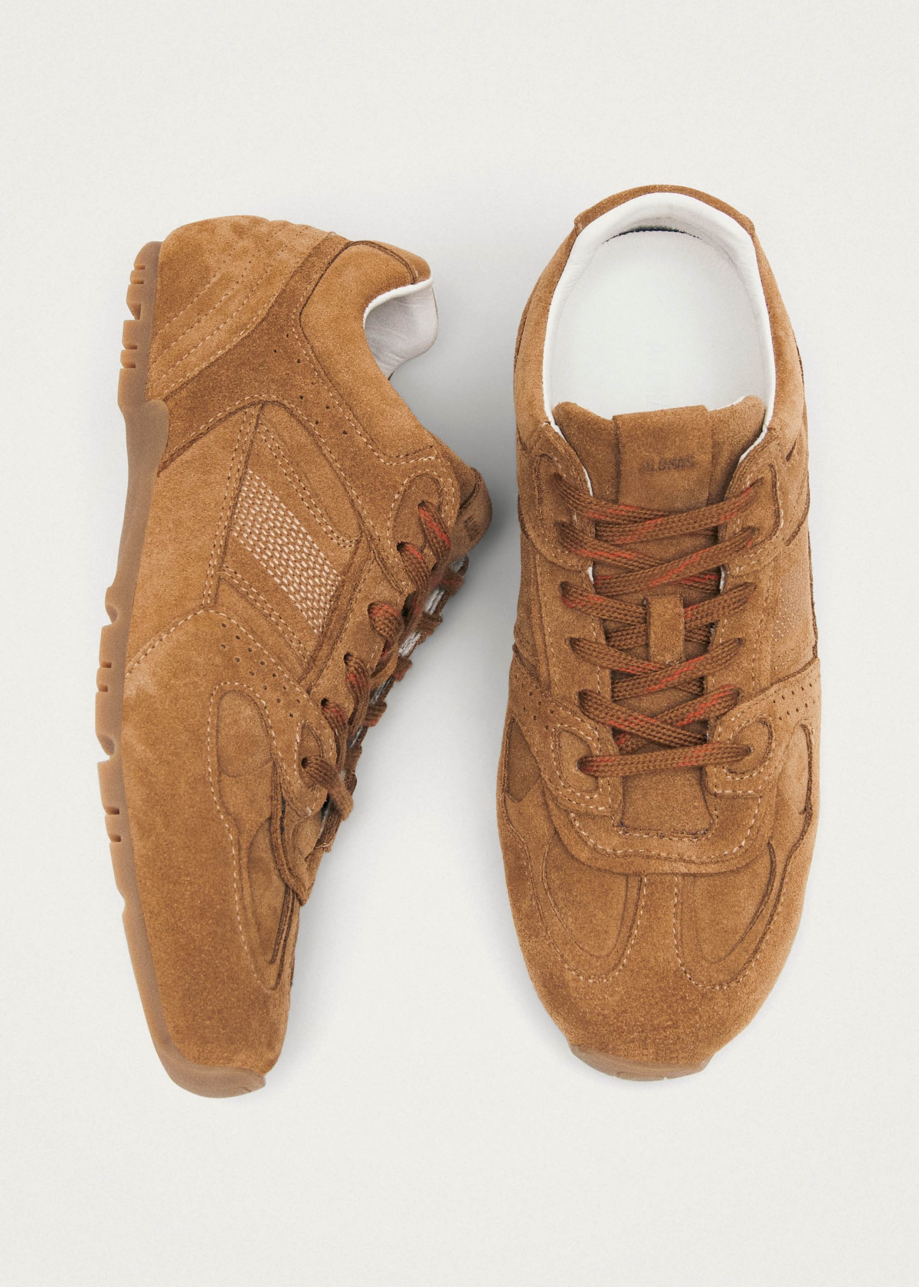 Tb.56 Suede Tan Leather Sneakers - Image 5