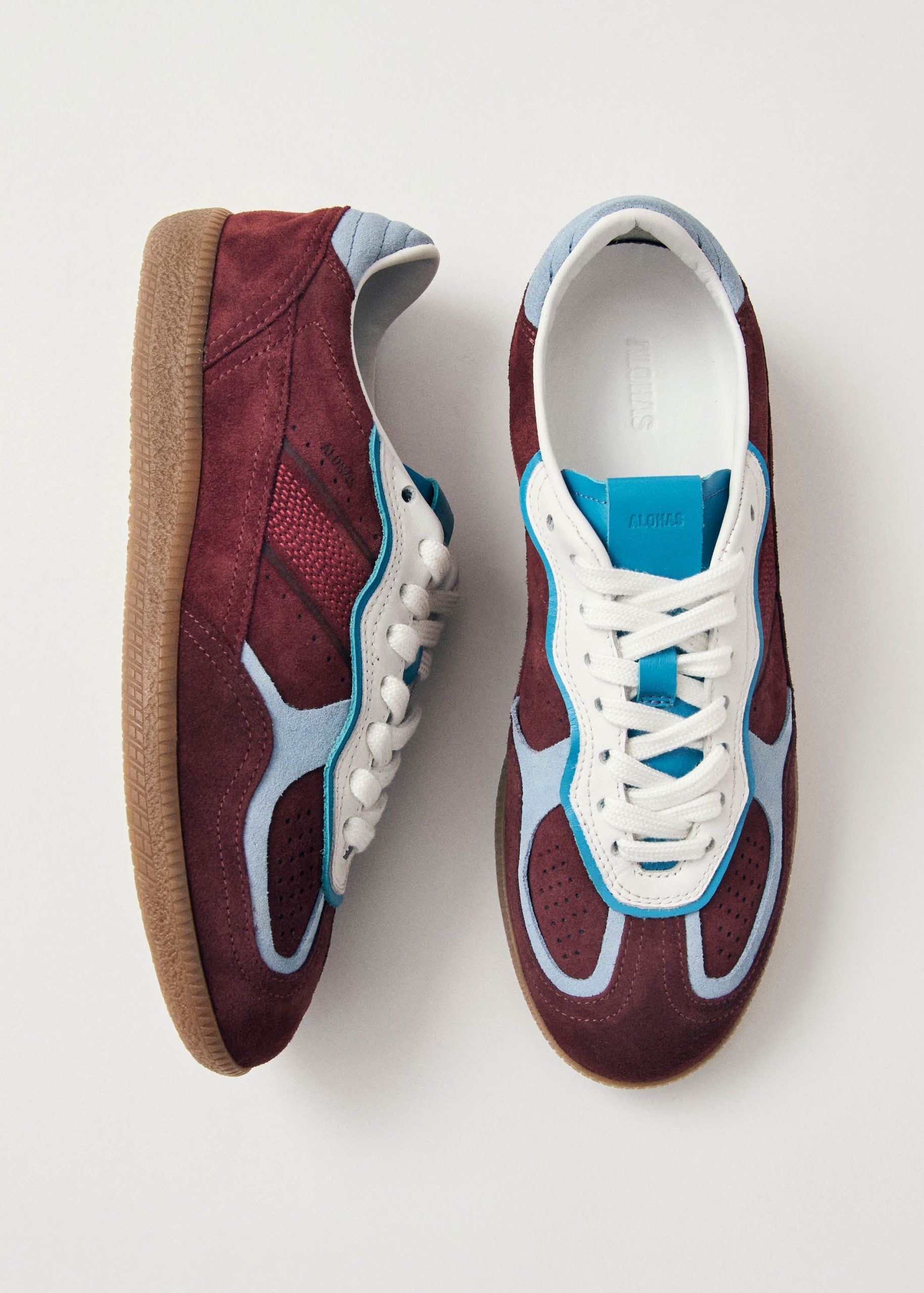 Tb.490 Rife Burgundy Leather Sneakers - Image 7