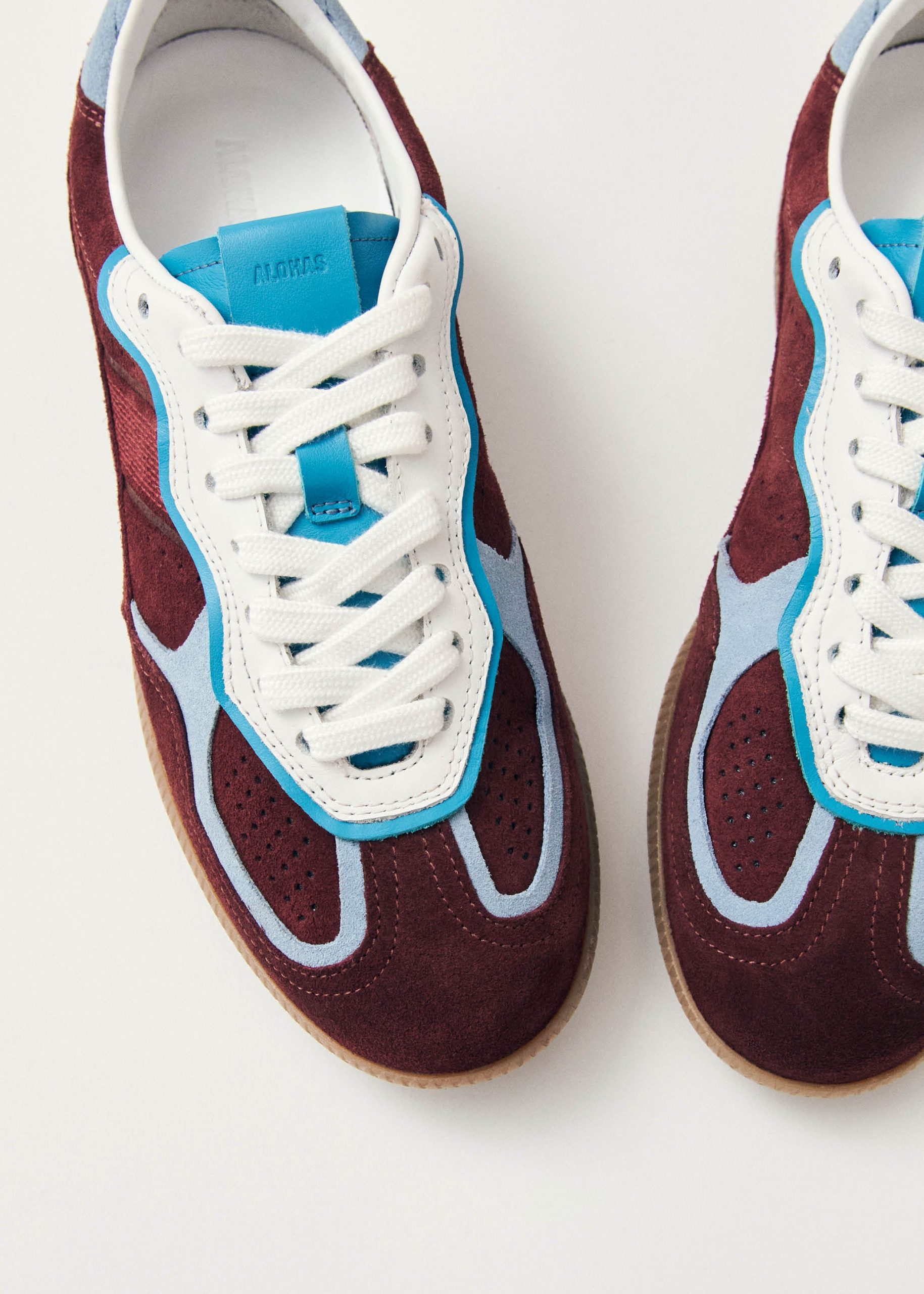 Tb.490 Rife Burgundy Leather Sneakers - Image 4