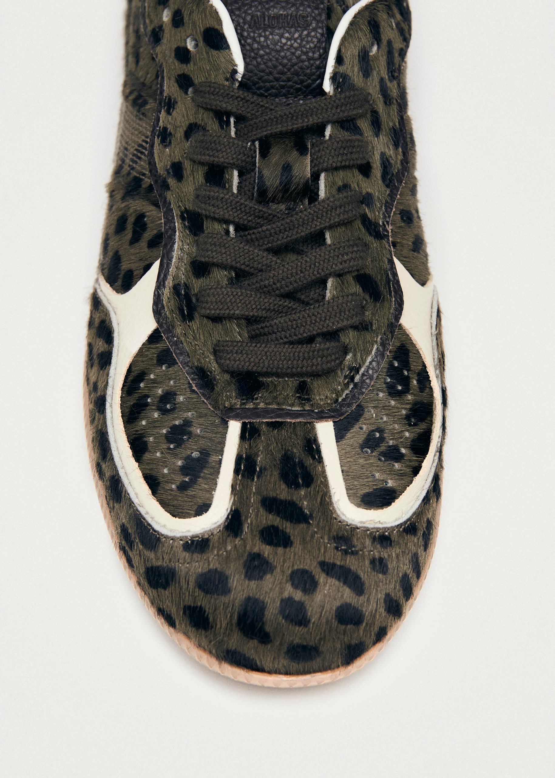 Tb.490 Rife Soft Green Leather Sneakers - Image 7