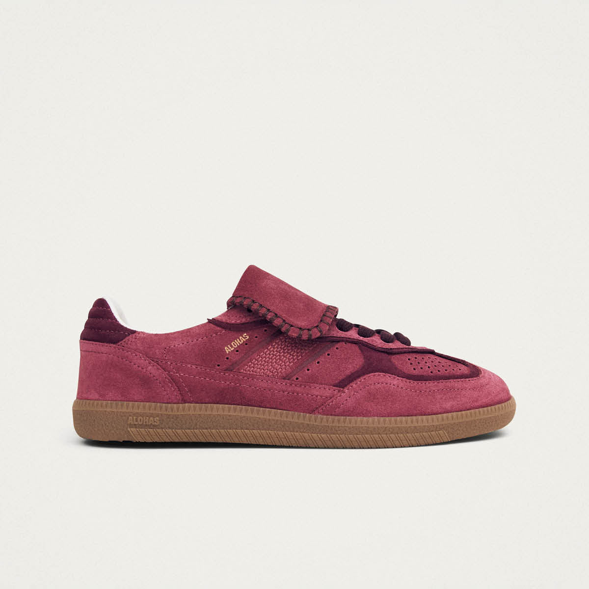 Tb.490 Club Suede Raspberry Leather Sneakers - Image 3