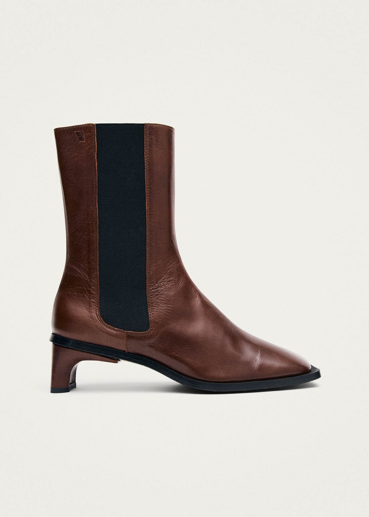 Elowen Rift Dark Chocolate Leather Boots