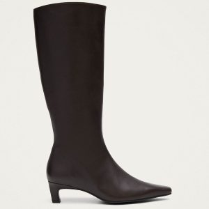 Gema Brown Leather Boots