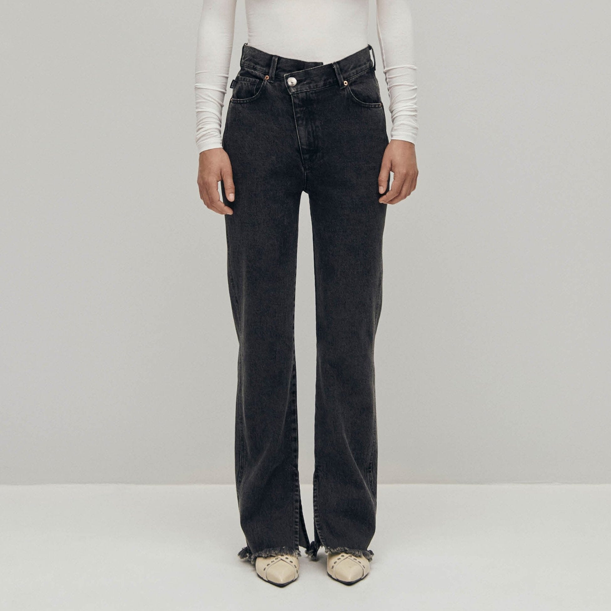 Kansas Black Denim Pants - Image 3