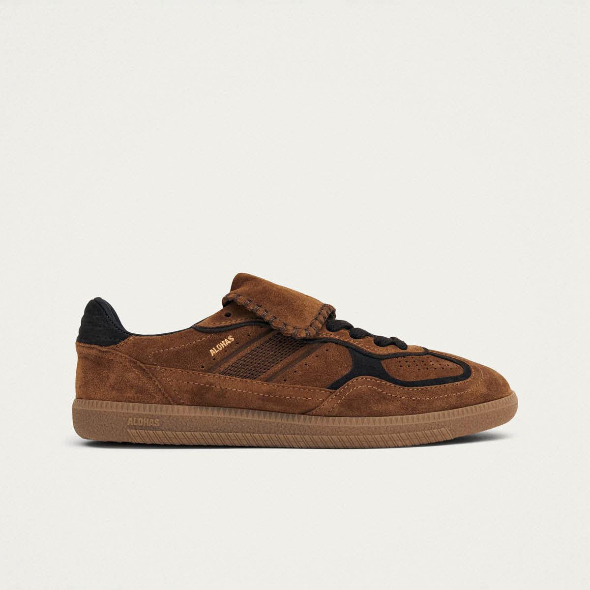 Tb.490 Club Suede Brown Leather Sneakers - Image 3