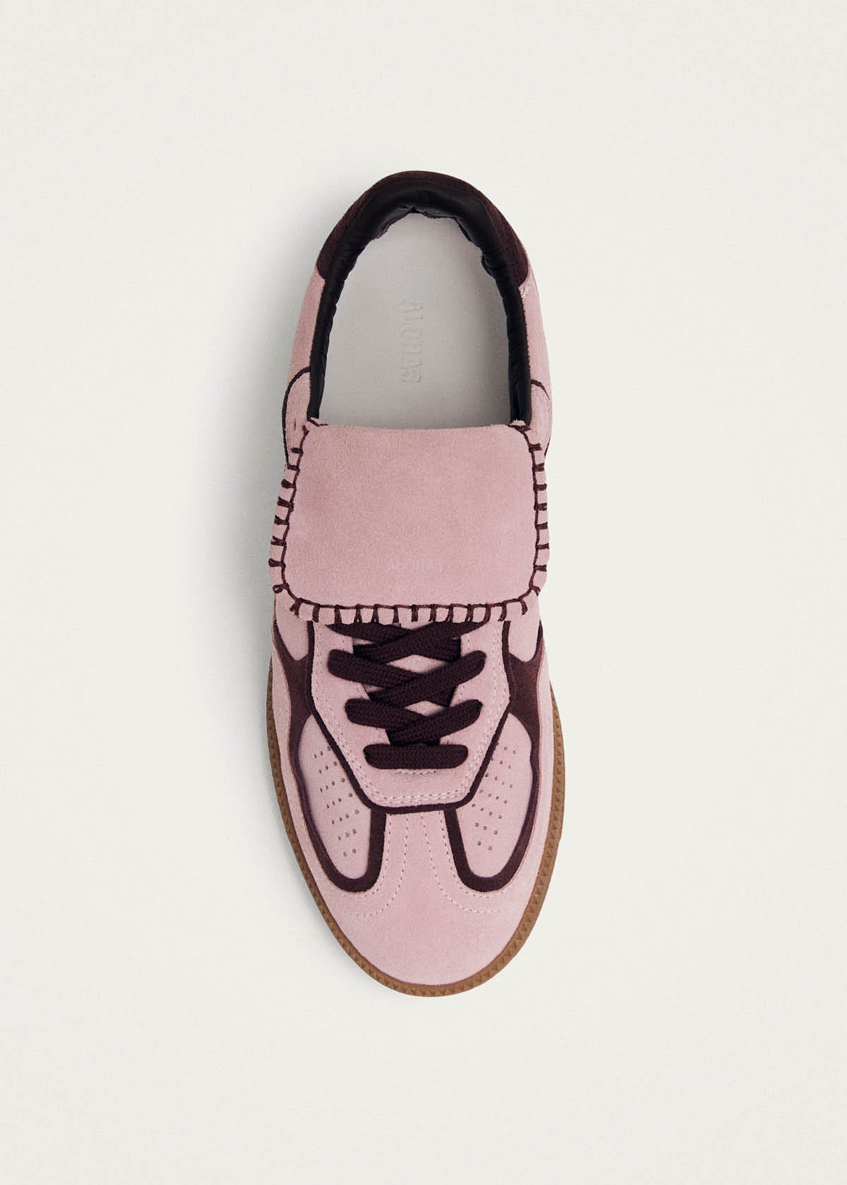 Tb.490 Club Suede Pink Leather Sneakers - Image 4