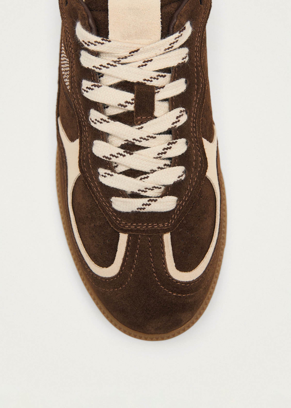 Tb.490 Rife Cocoa & Off White Leather Sneakers - Image 6