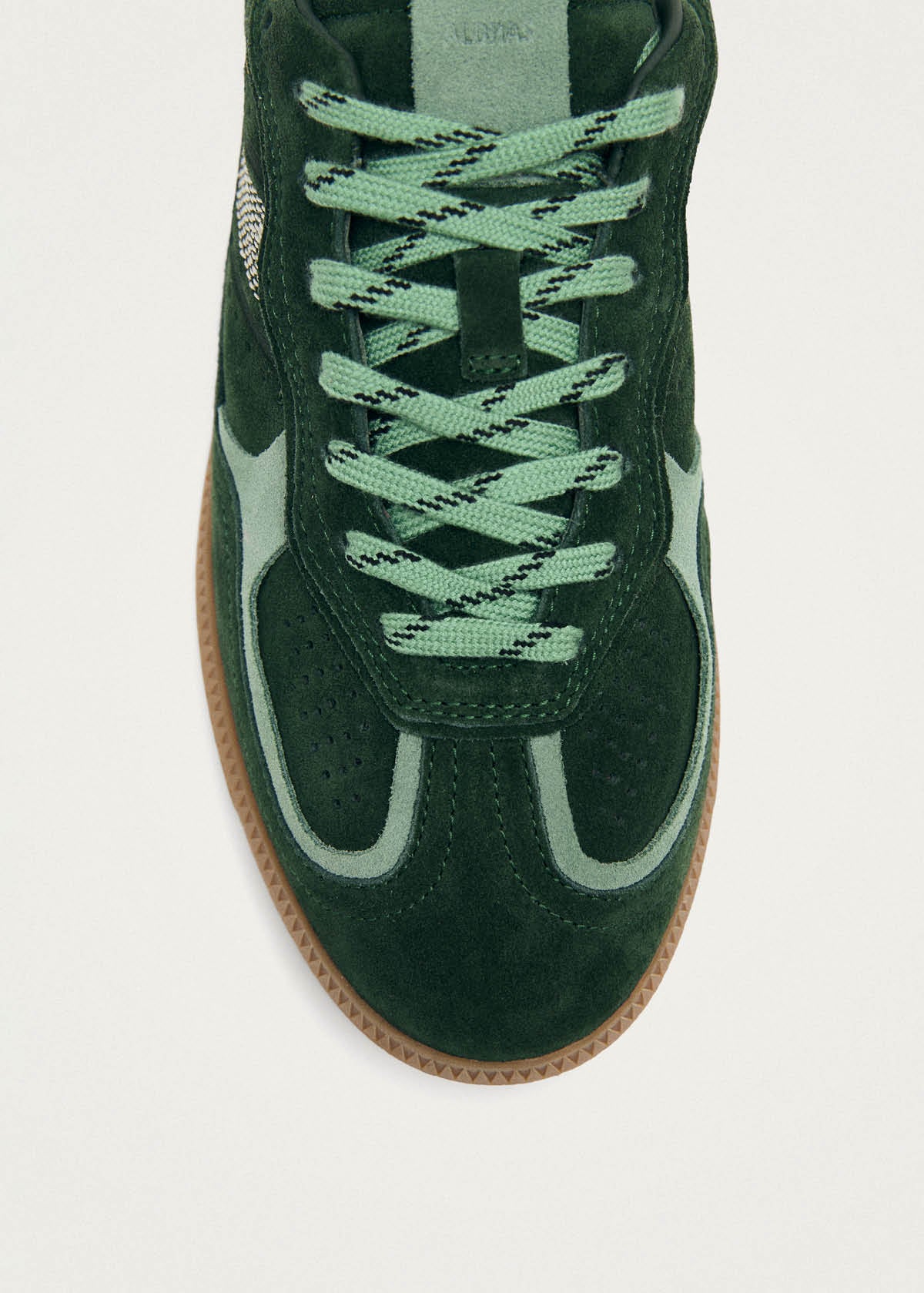 Tb.490 Rife Green Tones Leather Sneakers - Image 6