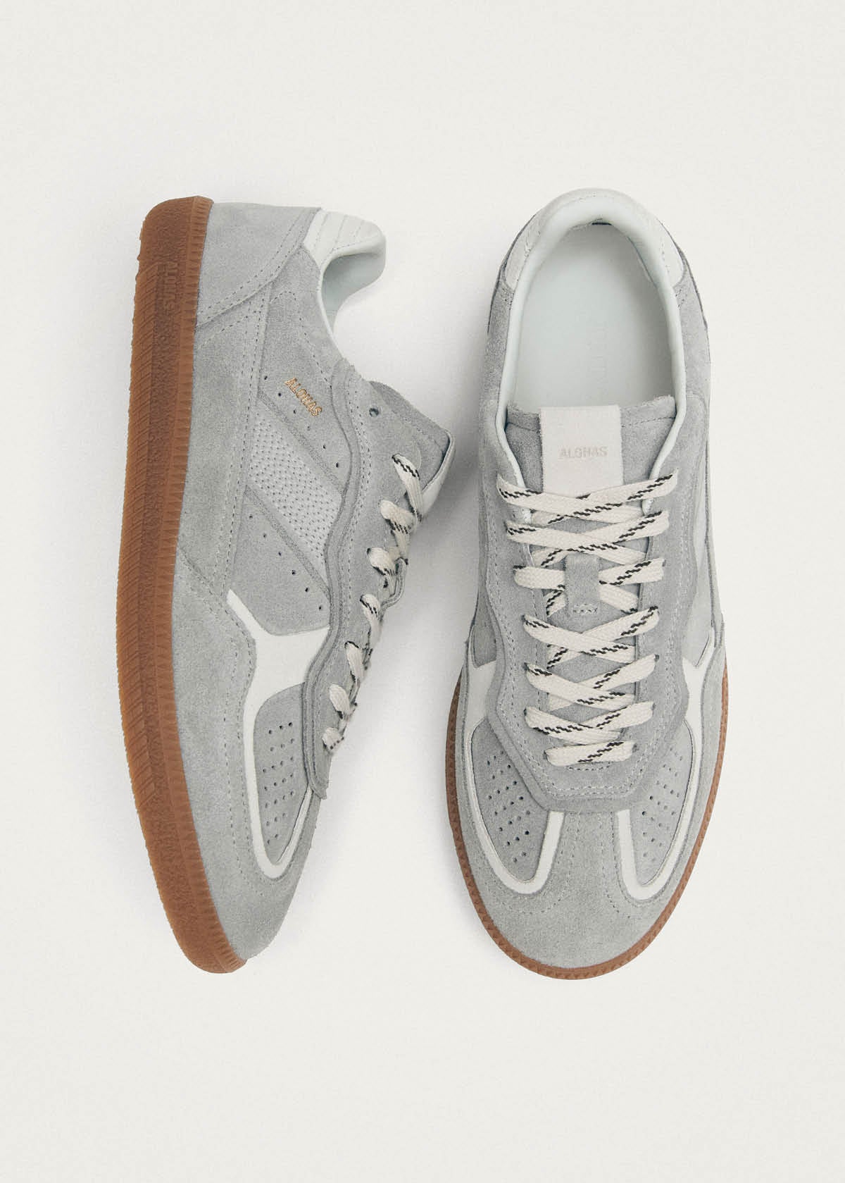 Tb.490 Rife Grey Leather Sneakers - Image 5