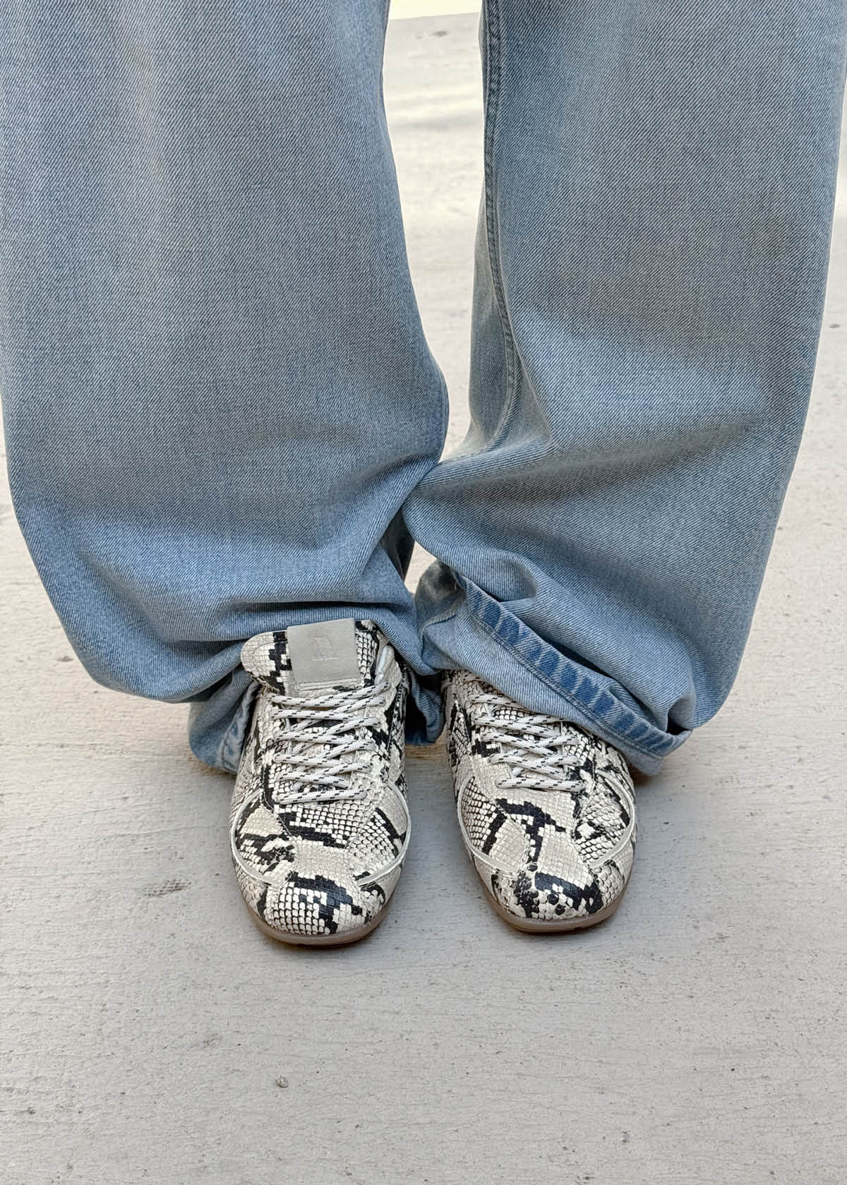 Tb.970 Indo Beige Leather Sneakers - Image 2