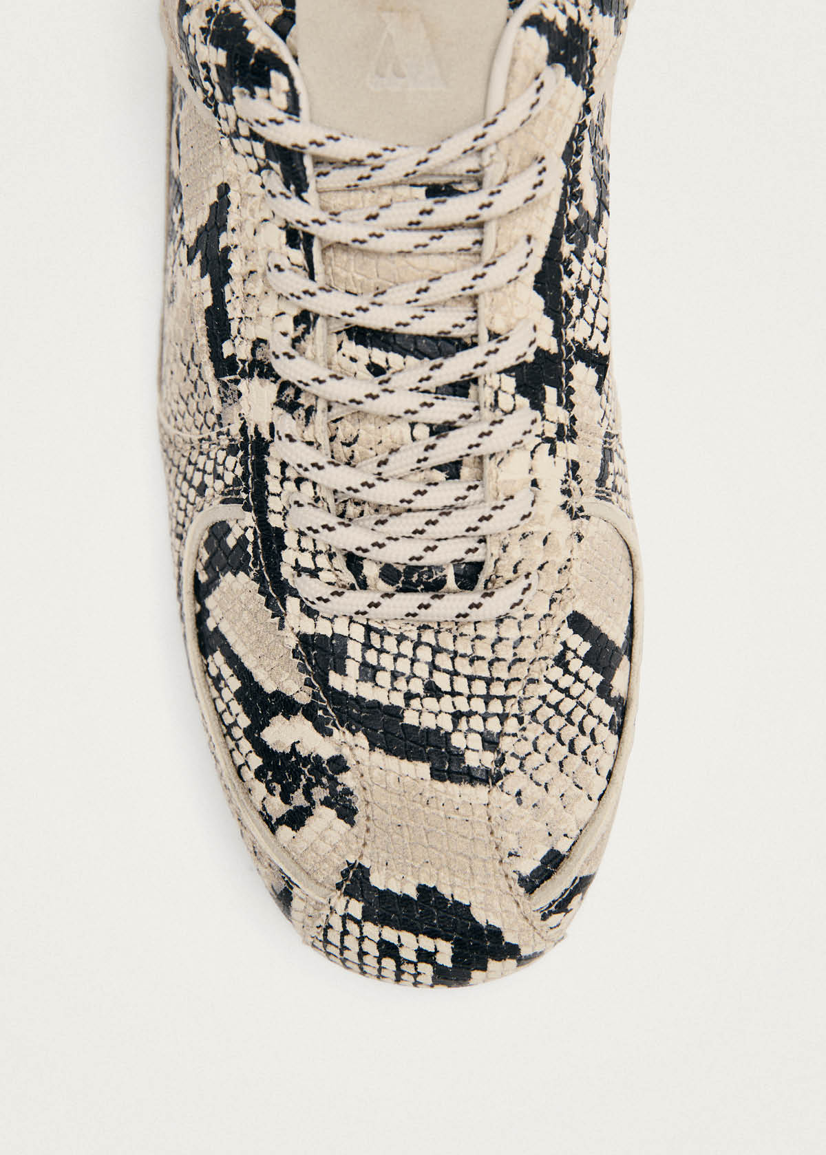 Tb.970 Indo Beige Leather Sneakers - Image 6