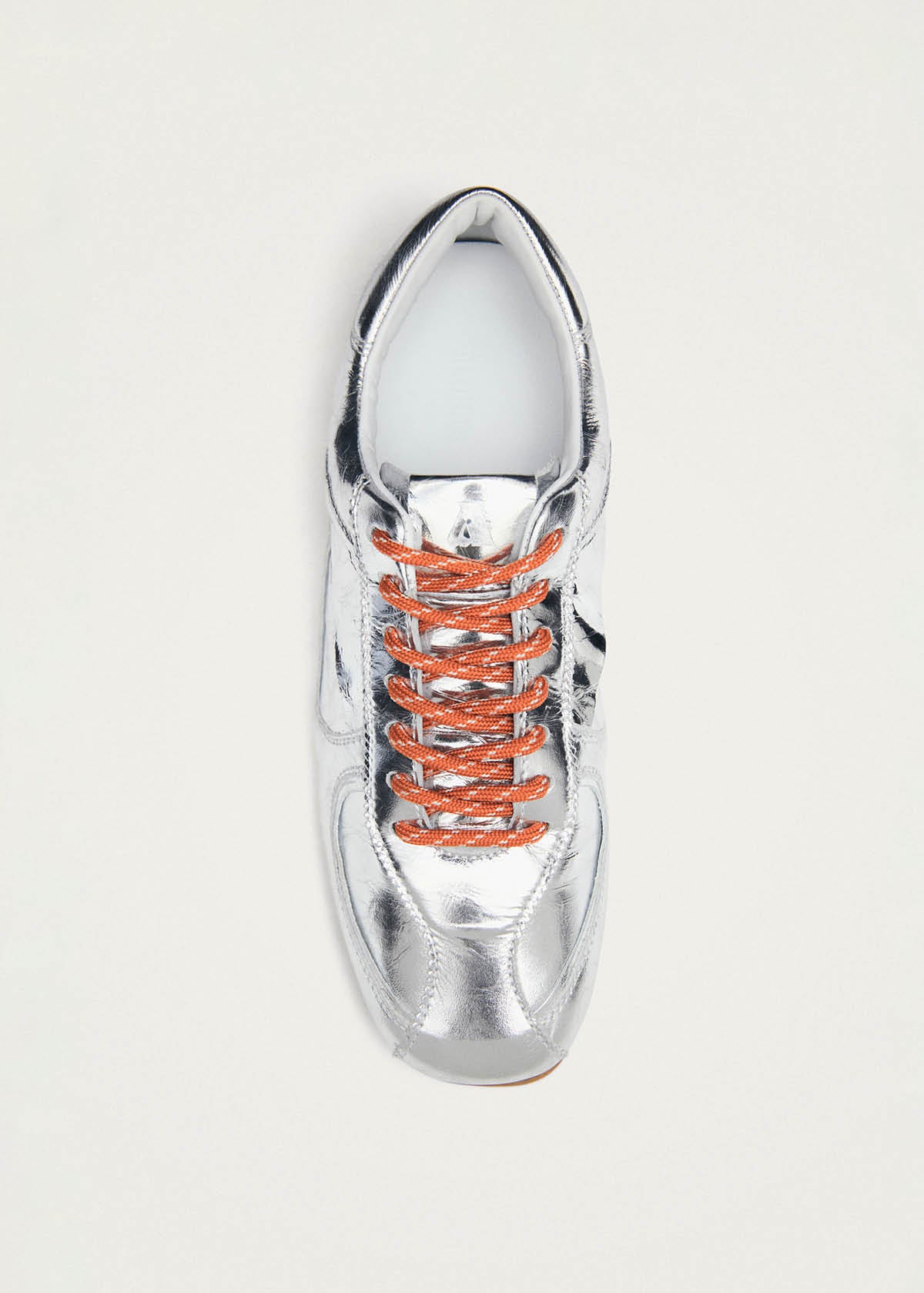 Tb.970 Shimmer Silver Leather Sneakers - Image 5