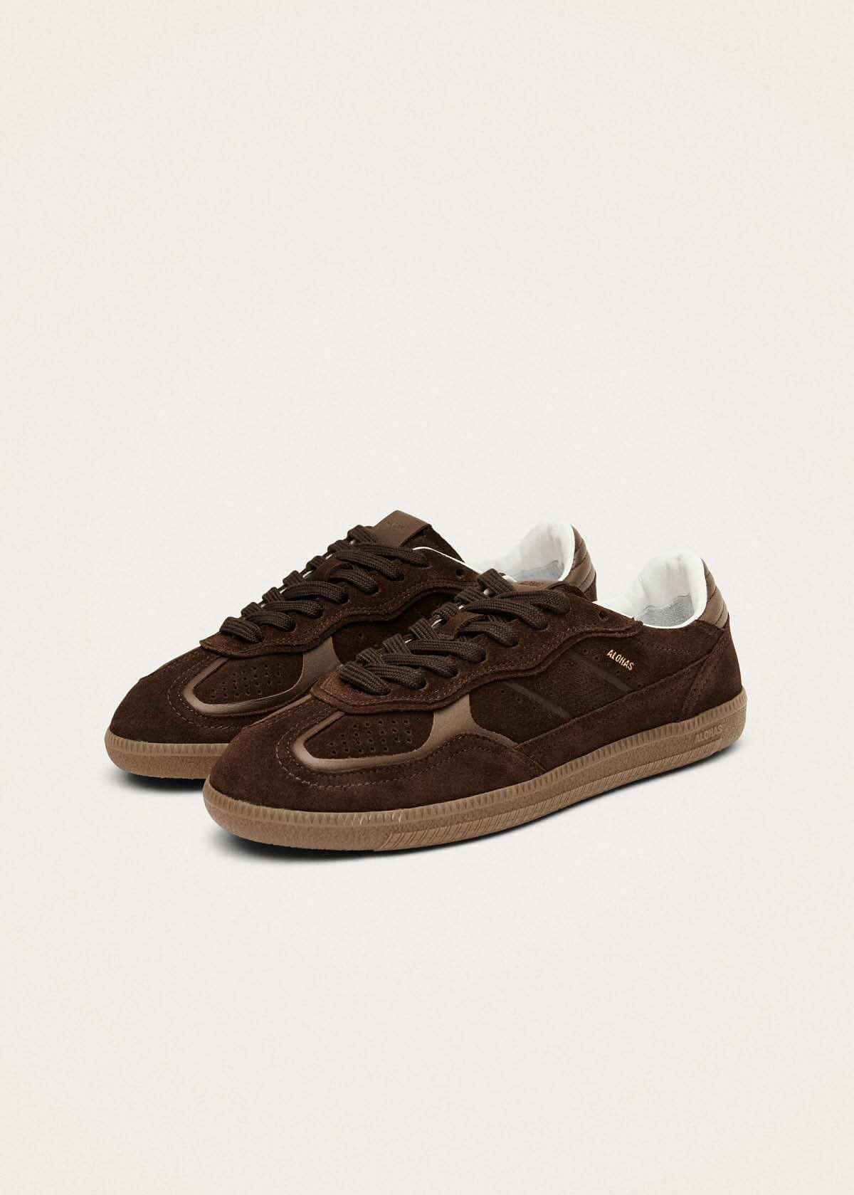 Tb.490 Rife Chocolate Brown Leather Sneakers - Image 7